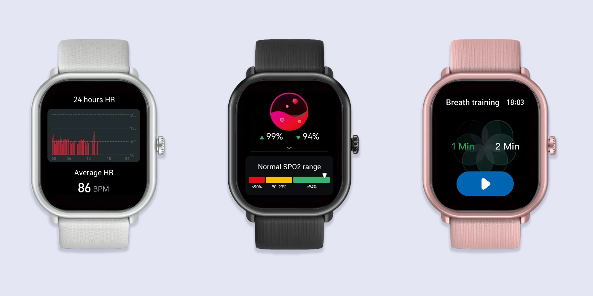 Smartwatch  Zeblaze GTS 3 Pro - czarny
